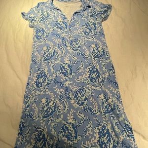 Lilly Pulitzer shift dress in blue